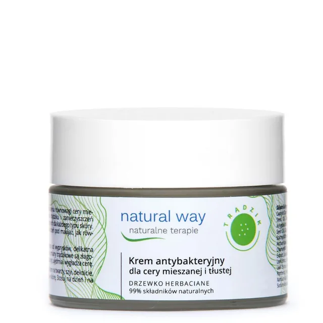 Natural Way Krém s antibakteriální složkou pro smíšenou, mastnou a problematickou pleť 50 ml
