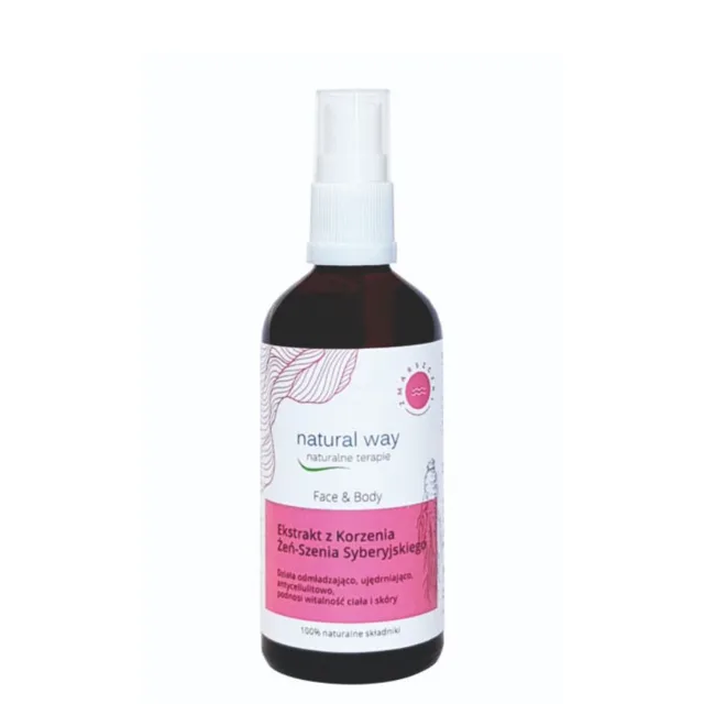 Natural Way Ženšenový extrakt proti vráskám a celulitidě 30 ml