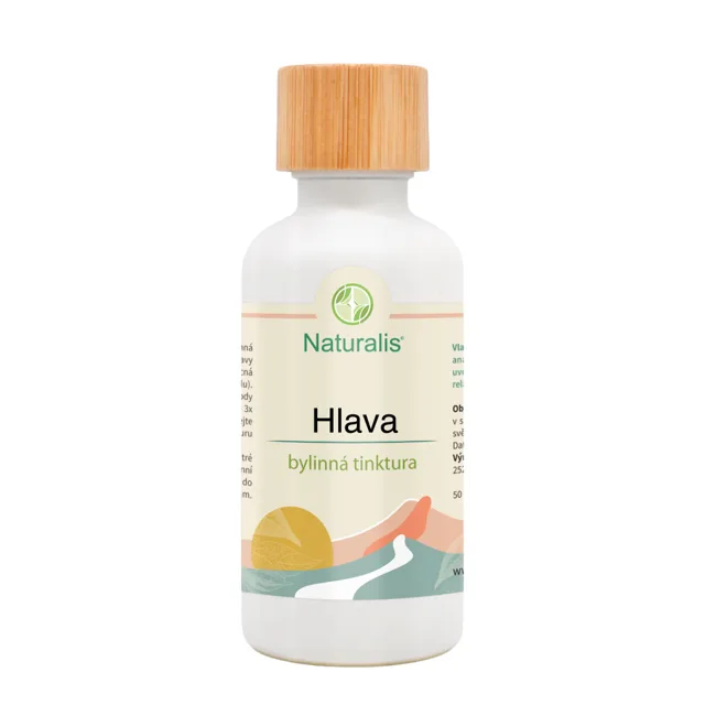 Naturalis Hlava bylinná tinktura 50 g