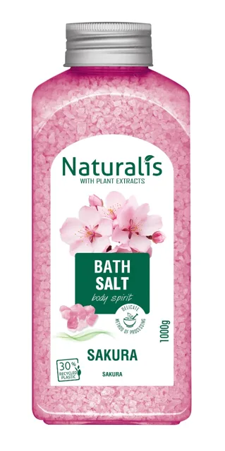 Naturalis Sůl do koupele Sakura 1000 g