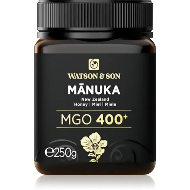 Naturalis Watson & Son Manukový med 400+ podpora správného fungování organismu 250 g