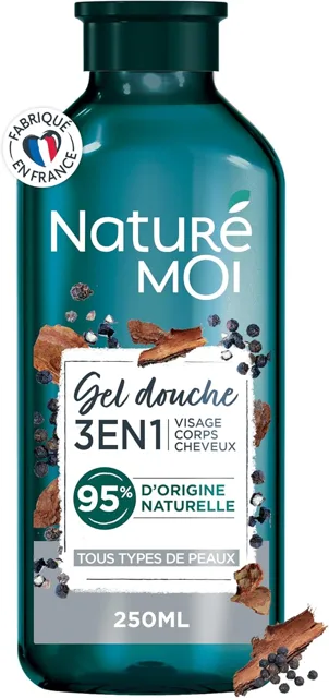 Naturé Moi Sprchový gel 3v1 Cedr a černý pepř 250 ml
