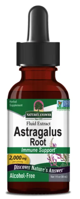 Nature's Answer Astragalus Root, extrakt, 30 ml