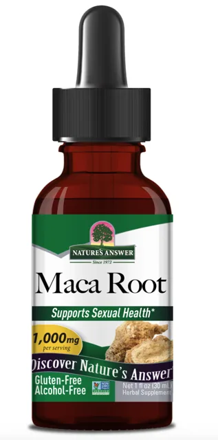 Nature's Answer Maca Root, extrakt, 30 ml