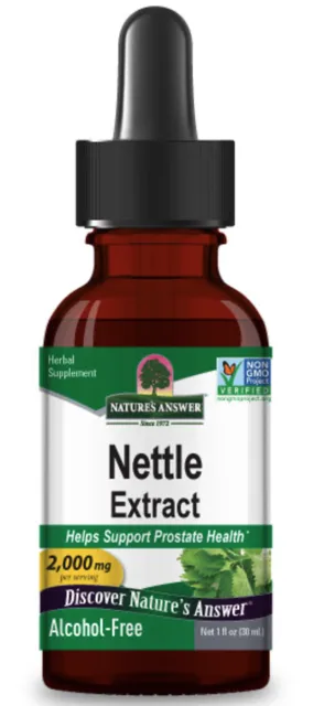 Nature's Answer Nettle, kopřiva dvoudomá, extrakt z listů, 2000 mg, 30 ml