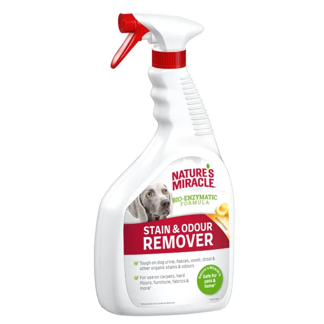 Nature's Miracle Dog Stain & Odour Remover odstraňovač skvrn a zápachu - 2 x 946 ml
