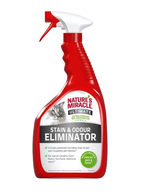 NATURE'S MIRACLE ULTIMATE Stain&amp;Odour Remover Cat 946 ml