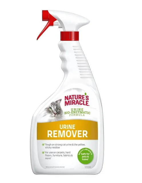 NATURE'S MIRACLE Urine Stain&amp;Odour Remover Cat 946 ml
