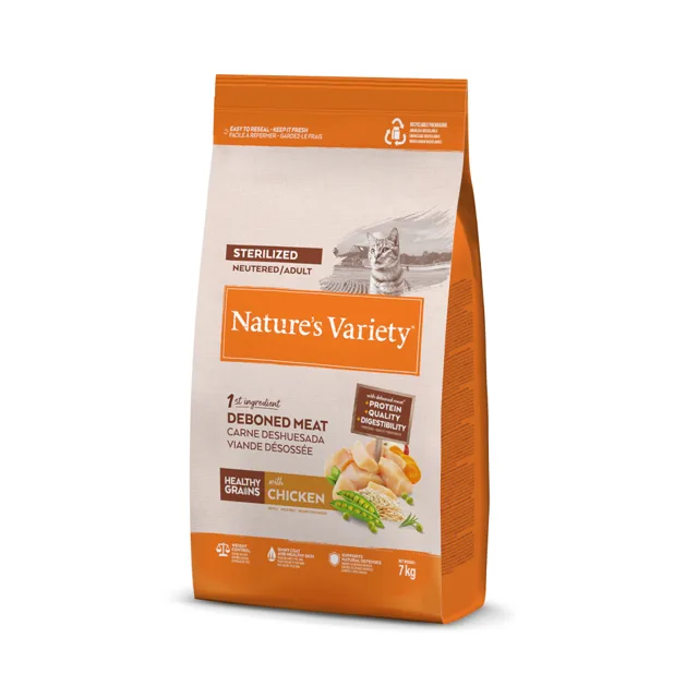 Nature's Variety Healthy Grains Sterilized Chicken - 7 kg