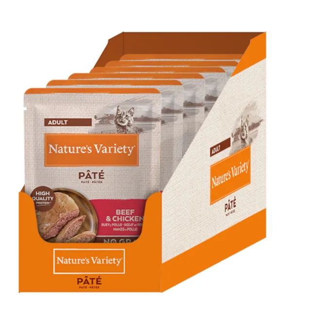 Nature's Variety Original Paté No Grain 12 x 70 g - hovězí a kuřecí