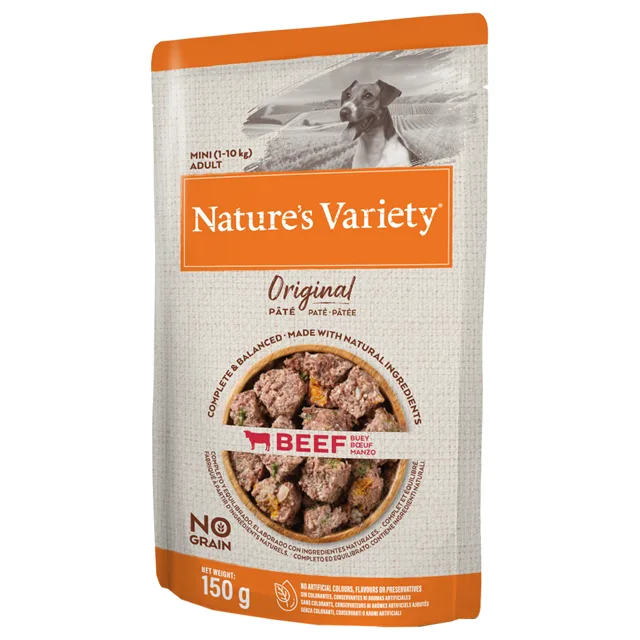 Nature's Variety Original Paté No Grain Mini 8 x 150 g - kuřecí
