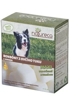 Natureca Bonbóny z ovčího tuku s lososem maxi 250g