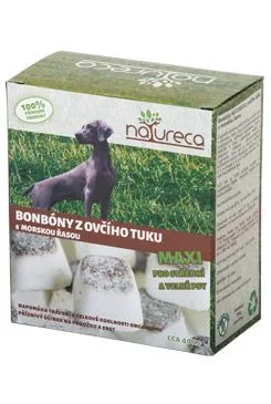 Natureca Bonbóny z ovčího tuku s mořskou řasou maxi 250g