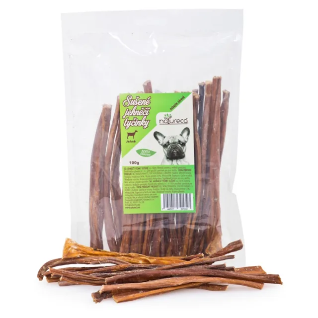 NATURECA Jehněčí tyčinky sušené 100 g