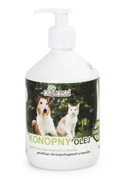 Natureca konopný olej 500ml