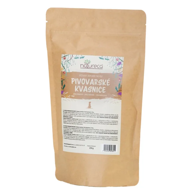 NATURECA Pivovarské kvasnice 250 g