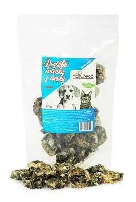 Natureca pochoutka dentální kolečka z tresky 150g