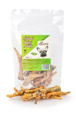 Natureca pochoutka kuřecí pařáty sušené 100g