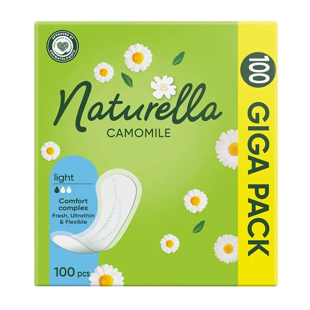 NATURELLA Camomile Intimní vložky 100 ks
