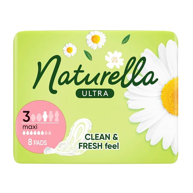 NATURELLA Camomile Ultra Maxi Hygienické vložky 8 ks