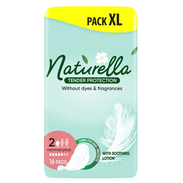 NATURELLA Hygienické vložky Normal Plus 16 kusů