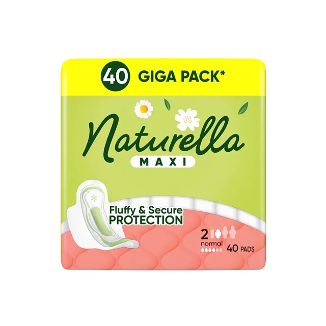 NATURELLA Maxi hygienické vložky Normal 40 kusů