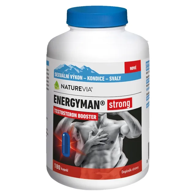NATUREVIA Energyman strong 180 kapslí