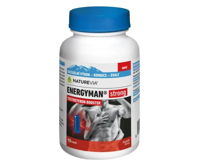 NatureVia Energyman strong 90 kapslí