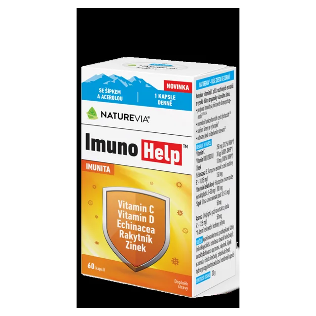 NATUREVIA ImunoHelp 60 kapslí