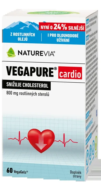 Naturevia Vegapure Cardio 60 kapslí