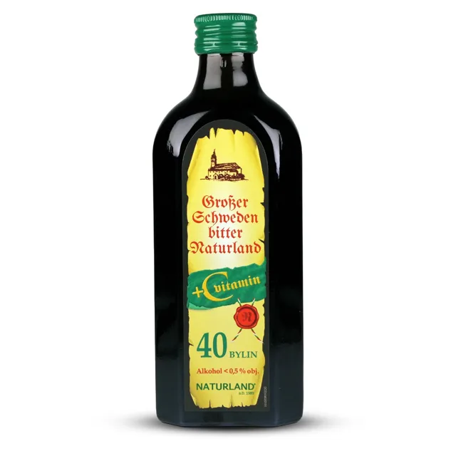 NATURLAND Švédské kapky + vitamin C 250 ml
