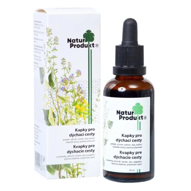 NATURPRODUKT Kapky pro dýchací cesty 50 ml