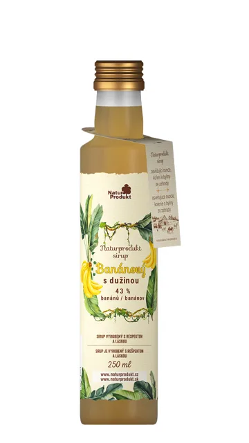 Naturprodukt sirup Banánový 250 ml