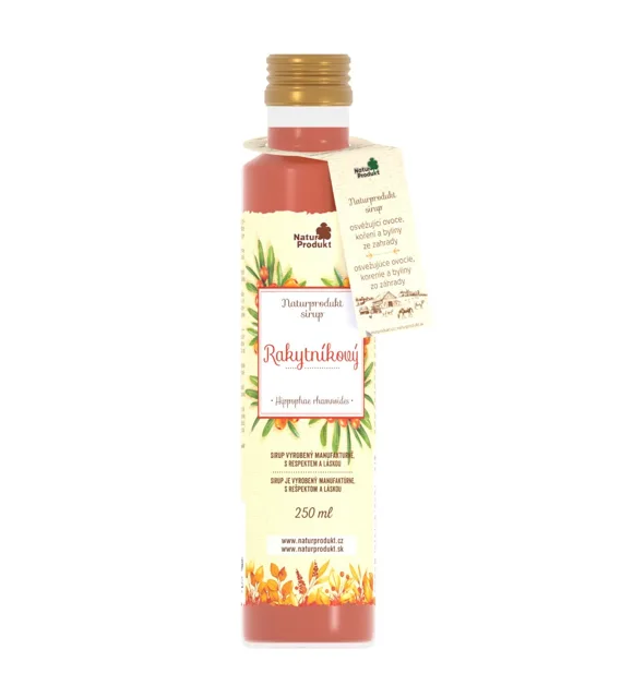 Naturprodukt sirup Rakytníkový 250 ml