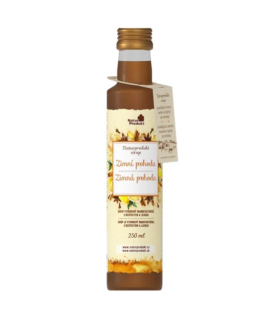 Naturprodukt sirup Zimní pohoda 250 ml