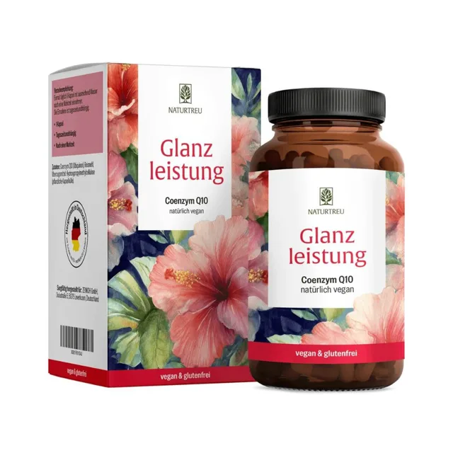 Naturtreu Brilantní výkon Koenzym Q10 200 mg, 90 kapslí