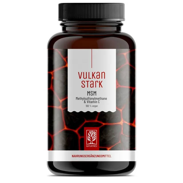 Naturtreu Síla vulkánu - MSM &amp; Vitamín C, 240 tablet