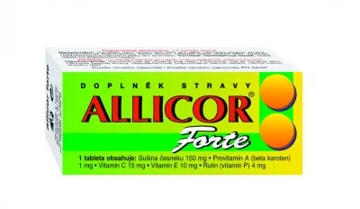 NATURVITA Allicor Forte česnek+C+E+P+BETA tbl.60