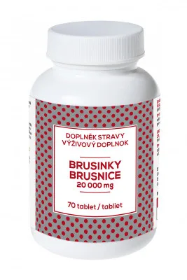 NATURVITA Brusinky - AKCE tbl.60+10
