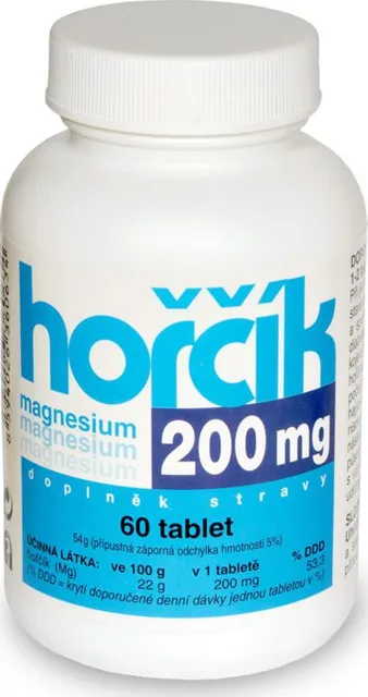 NATURVITA Hořčík 200mg 60 tablet