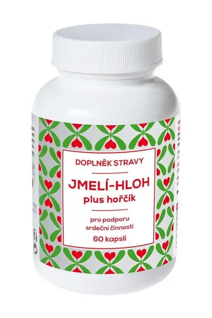 Naturvita Jmelí Hloh plus Hořčík 60 kapslí
