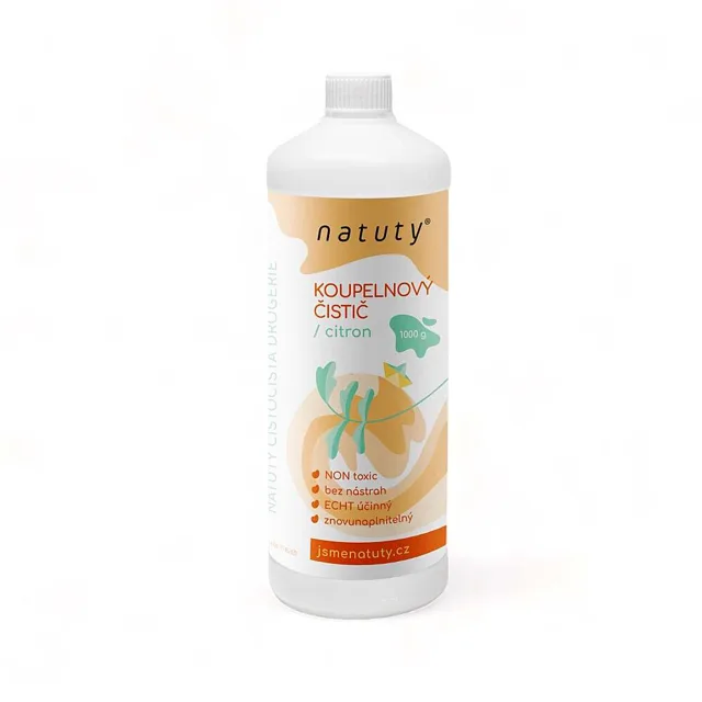 NATUTY Koupelnový čistič s vůní citronu 1 l