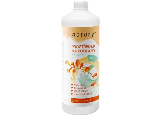 Natuty prostředek na podlahy citron 1000 g