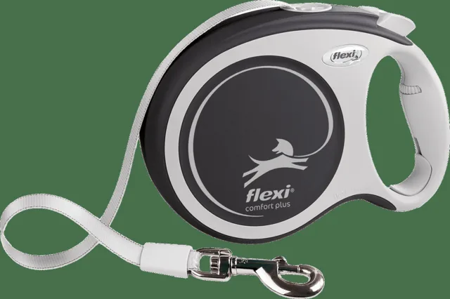 Navíjecí vodítko Flexi Comfort Plus Tape L 8 m antracit