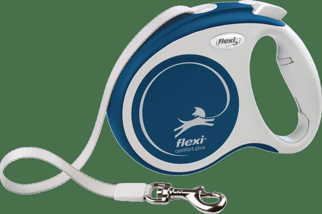 Navíjecí vodítko Flexi Comfort Plus Tape M 5 m modré
