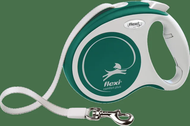 Navíjecí vodítko Flexi Comfort Plus Tape M 5 m zelené
