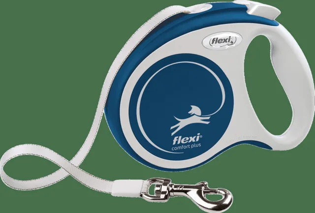 Navíjecí vodítko Flexi Comfort Plus Tape XS 3 m modré