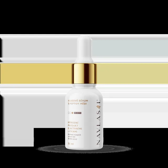 NAVLASIL Vlasové sérum s peptidy mědi 30 ml