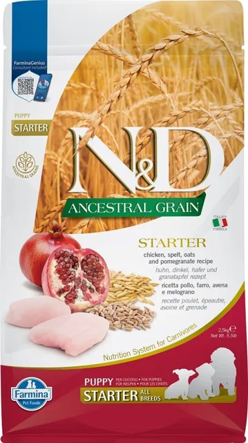 ND Puppy Starter Chicken &amp; Pomegranate 2.5 kg