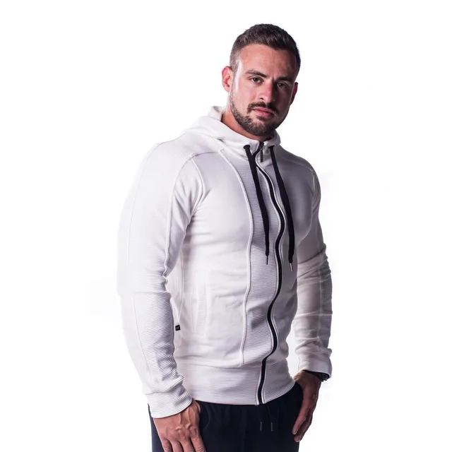 Nebbia AW mikina na zip 720, M, cream